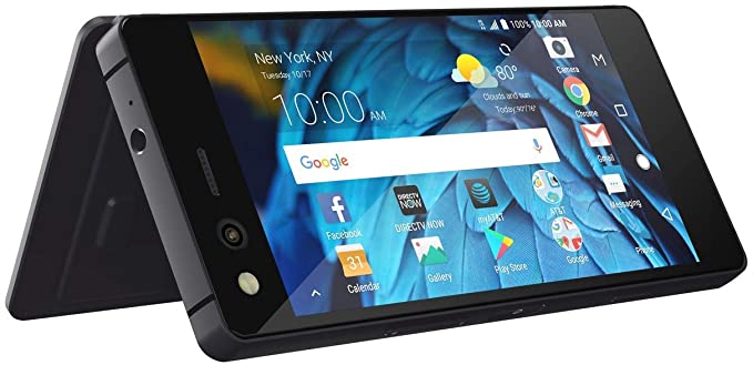 ZTE Axon M Z999 64GB Unlocked GSM Dual-Screen Phone w/ 20MP Camera - Black